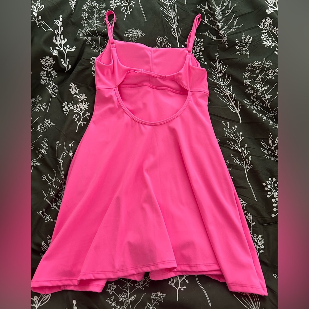 NWOT Hot Pink Athletic Dress from Amazon - Picture 4 of 7